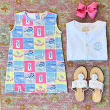 Load image into Gallery viewer, Annie Apron Dress - Photo Finish - Knit - Derby