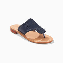 Load image into Gallery viewer, Jack Rogers Girls' Jacks Flat Sandal - Platinum, White, Blush, Navy, or Gold