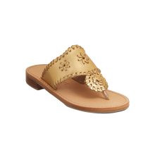 Load image into Gallery viewer, Jack Rogers Girls' Jacks Flat Sandal - Platinum, White, Blush, Navy, or Gold