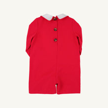 Load image into Gallery viewer, John Hall Jon Jon - Richmond Red w/ Worth Ave White - Long Sleeve - Piqué