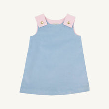 Load image into Gallery viewer, Juliet Jumper - Barrington Blue & Palm Beach Pink - Corduroy