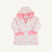 Load image into Gallery viewer, Liquid Sunshine Slicker - Merrimack Quack Quacks w/ Palm Beach Pink