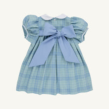 Load image into Gallery viewer, Mary Dal Dress - Audubon Park Plaid w/ Sarasota Sky - Woven