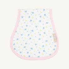 Load image into Gallery viewer, Oopsie Daisy Burp Cloth - Dunwoody Daisy w/ Palm Beach Pink
