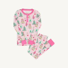 Load image into Gallery viewer, Payton Pajama Set - Christmas Coloring Contest (Pink)