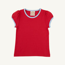 Load image into Gallery viewer, Penny's Play Shirt - Richmond Red w/ Beale Street Blue - Short Sleeve