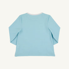Load image into Gallery viewer, Prepletic® Pammy Performance Top - Belhaven Blue Microdot