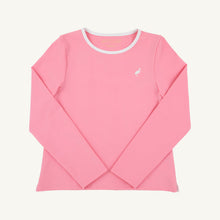 Load image into Gallery viewer, Prepletic® Pammy Performance Top - Hamptons Hot Pink w/ White