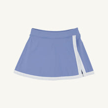 Load image into Gallery viewer, Prepletic™ Samantha Skort - Park City Periwinkle w/ White