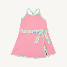 Load image into Gallery viewer, Prepletic™ Teggy Tennis Dress - Hamptons Hot Pink w/ Gaston Street Garden