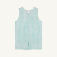 Load image into Gallery viewer, Prescott Pocket Jon Jon - Turks Teal Windowpane