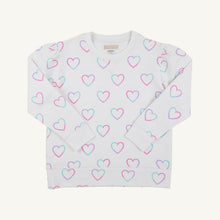 Load image into Gallery viewer, Cassidy Comfy Crewneck - Have a Little Heart - Puff Sleeve