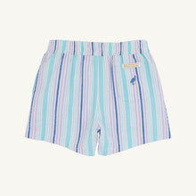 Load image into Gallery viewer, Sheffield Shorts - Sycamore Seersucker Stripe w/ Wood Boat Blue