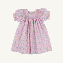 Load image into Gallery viewer, Sandy Smocked Dress - A Little Pop - Short Sleeve - Broadcloth