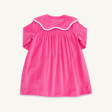 Load image into Gallery viewer, Tabitha's Teacher's Pet Dress - Winter Park Pink - Velveteen