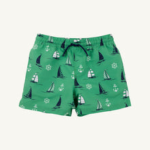 Load image into Gallery viewer, Tortola Swim Trunks - Yacht to Join Us in Kiawah Kelly Green