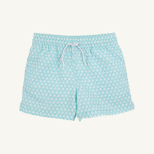 Load image into Gallery viewer, Tortola Swim Trunks - Dunmore Doo-Dad w/ Lauderdale Lavender