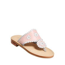 Load image into Gallery viewer, Jack Rogers Girls' Jacks Flat Sandal - Platinum, White, Blush, Navy, or Gold