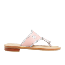 Load image into Gallery viewer, Jack Rogers Girls' Jacks Flat Sandal - Platinum, White, Blush, Navy, or Gold
