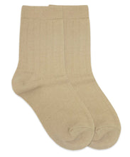 Load image into Gallery viewer, Jefferies Ribbed Crew Socks - Navy, White, Khaki