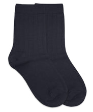 Load image into Gallery viewer, Jefferies Ribbed Crew Socks - Navy, White, Khaki