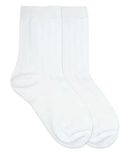 Load image into Gallery viewer, Jefferies Ribbed Crew Socks - Navy, White, Khaki