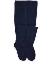 Load image into Gallery viewer, Jefferies Classic Cable Tights - Multiple Color Options