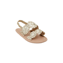 Load image into Gallery viewer, Jack Rogers Baby Lauren Sandal - Platinum or White