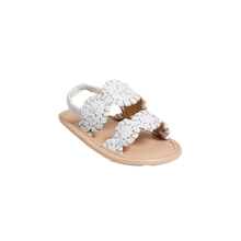 Load image into Gallery viewer, Jack Rogers Baby Lauren Sandal - Platinum or White