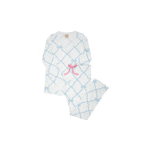 Load image into Gallery viewer, Coastal Living Lounge Set - Buckhead Blue Belle Meade Bow