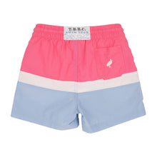 Load image into Gallery viewer, Country Club Colorblock Trunk - Hamptons Hot Pink, White, Beale Street Blue