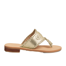 Load image into Gallery viewer, Jack Rogers Girls' Jacks Flat Sandal - Platinum, White, Blush, Navy, or Gold