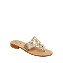 Load image into Gallery viewer, Jack Rogers Jacks Flat Sandal - Ladies - Platinum