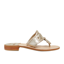 Load image into Gallery viewer, Jack Rogers Jacks Flat Sandal - Ladies - Platinum