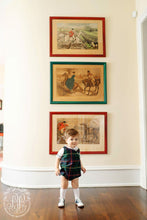 Load image into Gallery viewer, Barr Clay Bubble - Worth Ave White w/ Horse Trail Tartan