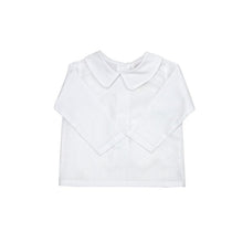 Load image into Gallery viewer, Peter Pan Shirt - Long Sleeve - Worth Ave White - Broadcloth