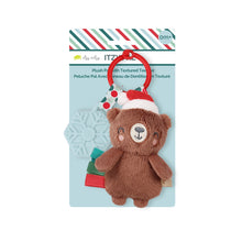 Load image into Gallery viewer, Plush Teether - Holiday Bear
