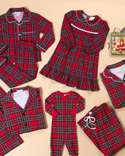 Load image into Gallery viewer, Knox's Night Night - Society Prep Plaid w/ Richmond Red

