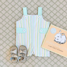 Load image into Gallery viewer, Teddy&#39;s Tab Jon Jon - Santa Maria Seersucker w/ Sea Island Seafoam
