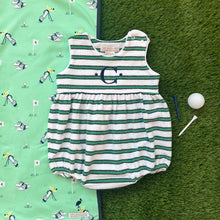 Load image into Gallery viewer, Bartlett Bubble - Worth Ave White, Nantucket Navy, Kiawah Kelly Green Stripe - Terrycloth
