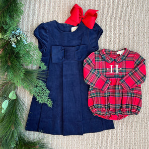 Darcy Dress - Nantucket Navy - Corduroy