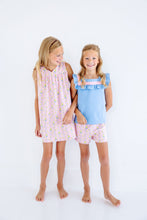 Load image into Gallery viewer, Darla Day Top - Sarasota Sky w/ Sandpearl Pink
