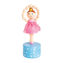 Load image into Gallery viewer, Collapsing Toy - Blue Ballerina, Pink Ballerina, Mouse, Nutcracker
