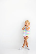 Load image into Gallery viewer, Mary Simms Bloomer Set - Samford Stripe w/ Hamptons Hot Pink
