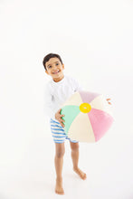 Load image into Gallery viewer, Tanner Trunks - Seabrook Stripe w/ Sunrise Blvd Blue &amp; Grafton Green
