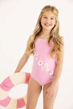 Load image into Gallery viewer, St. Lucia Swimsuit - Hamptons Hot Pink w/ Seashore Sherbet - Flowers
