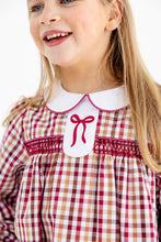 Load image into Gallery viewer, Mary Dal Dress - Easton Pond Plaid w/ White - Long Sleeve
