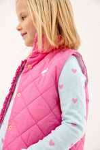 Load image into Gallery viewer, Vaughn Vest - Winter Park Pink w/ Have a Little Heart
