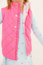 Load image into Gallery viewer, Vaughn Vest - Winter Park Pink w/ Have a Little Heart
