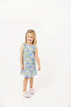 Load image into Gallery viewer, Polly Play Dress - Bal Harbour Hippo w/ Beale Street Blue - Sleeveless
